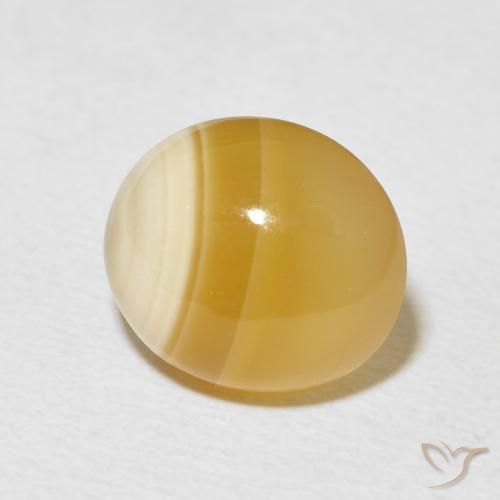 Agata Multicolore naturale da 6.83 ct, Ovale, Opaco