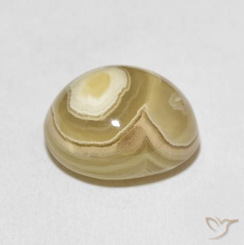 Agata Multicolore naturale da 9.89 ct, Ovale, Opaco
