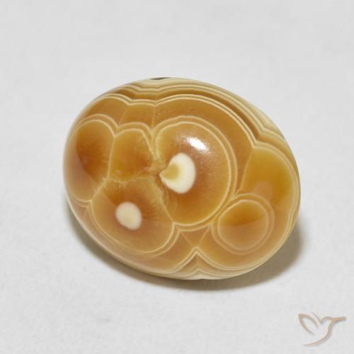Agata Multicolore naturale da 12.06 ct, Ovale, Opaco