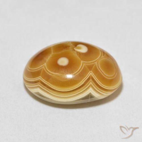 Agata Multicolore naturale da 12.06 ct, Ovale, Opaco
