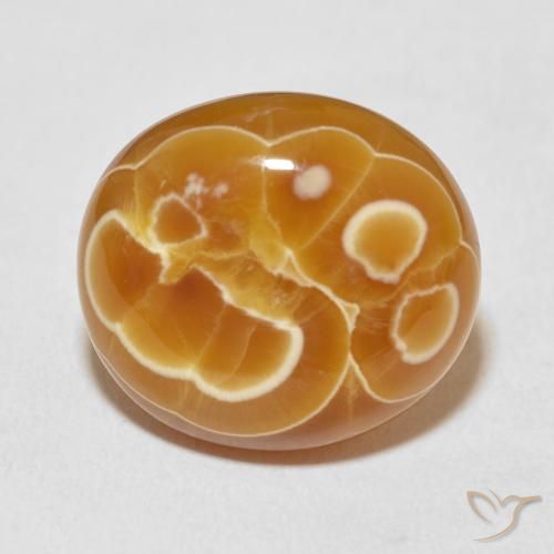 21.45ct Naturale Multicolore Agata, Ovale, Opaco