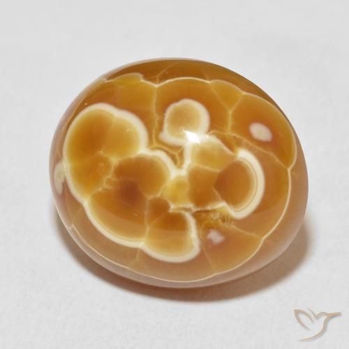 Agata Multicolore naturale da 29.77 ct, Ovale, Opaco