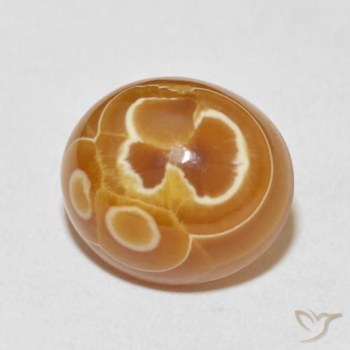 Agata Multicolore naturale da 16.56 ct, Ovale, Opaco