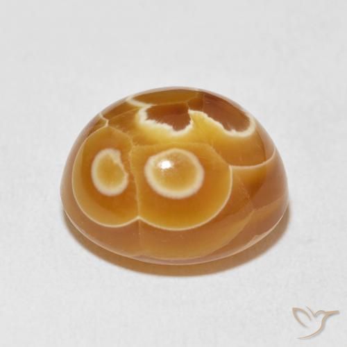 Agata Multicolore naturale da 16.56 ct, Ovale, Opaco