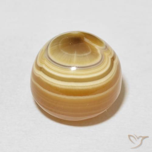 Agata Multicolore naturale da 16.93 ct, Rotondo, Opaco