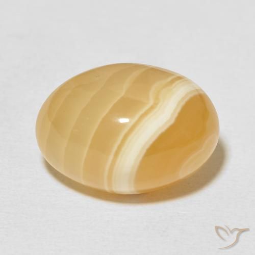 24.16ct Naturale Multicolore Agata, Ovale, Opaco