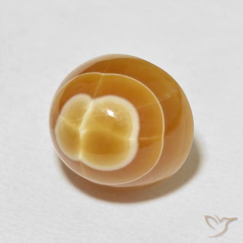 Agata Multicolore naturale da 11.30 ct, Ovale, Opaco