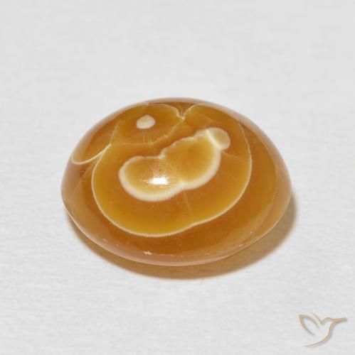 Agata Multicolore naturale da 9.32 ct, Ovale, Opaco