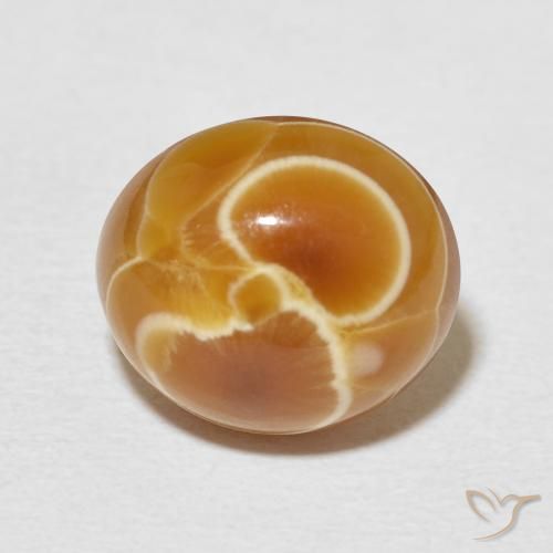 8.24ct Naturale Multicolore Agata, Ovale, Opaco