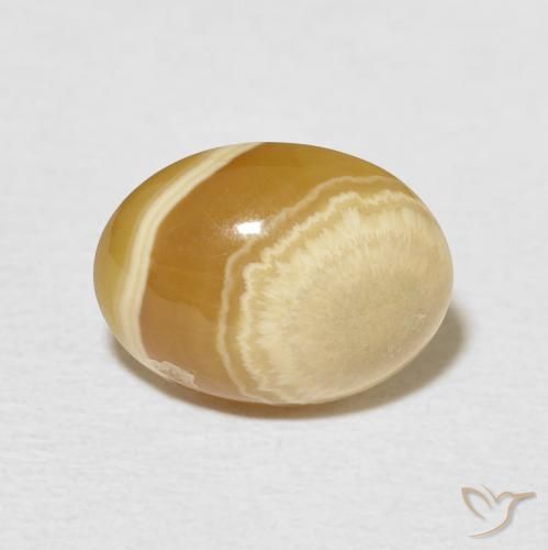 4.50ct Naturale Multicolore Agata, Ovale, Opaco