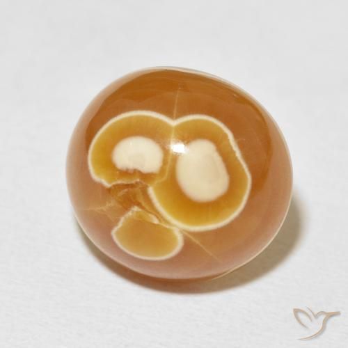 Agata Multicolore naturale da 15.04 ct, Ovale, Opaco