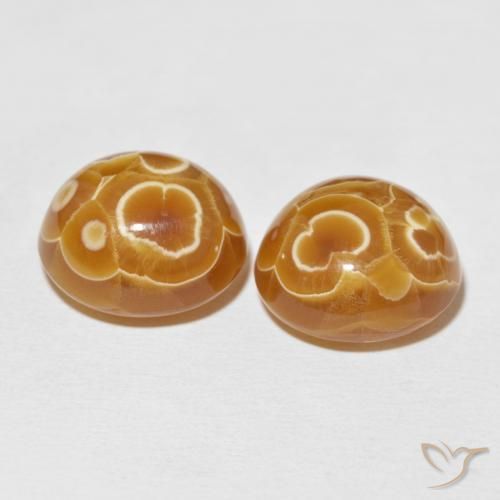 Gemme di Agata Multicolore naturale da 33.49 ct, Ovale, Opaco