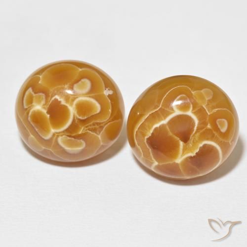34.60ctw Naturale Multicolore Agata, Ovale, Opaco