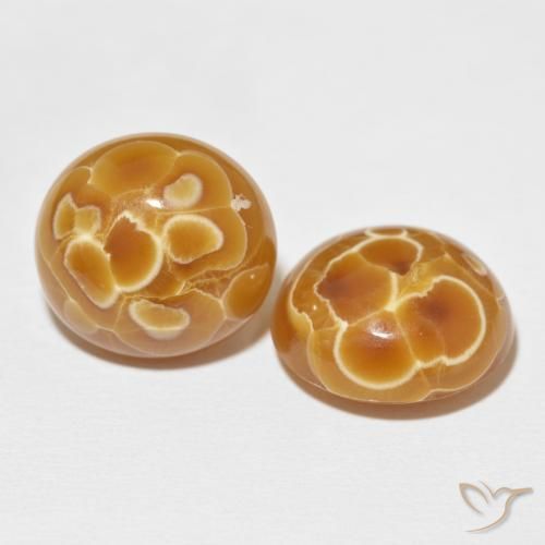 Gemme di Agata Multicolore naturale da 34.60 ct, Ovale, Opaco