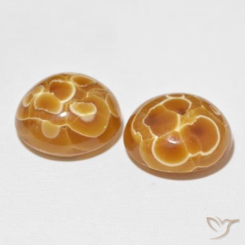Gemme di Agata Multicolore naturale da 34.60 ct, Ovale, Opaco