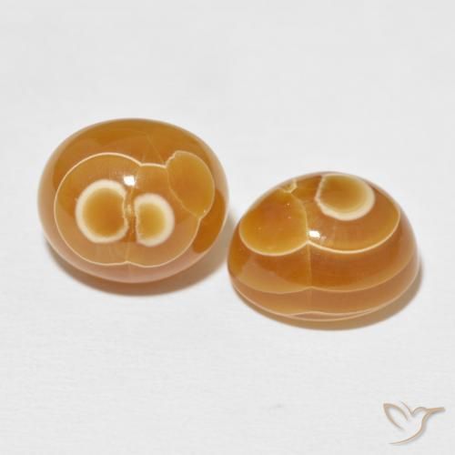 Gemme di Agata Multicolore naturale da 21.51 ct, Ovale, Opaco