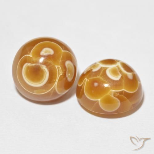 Gemme di Agata Multicolore naturale da 38.31 ct, Rotondo, Opaco