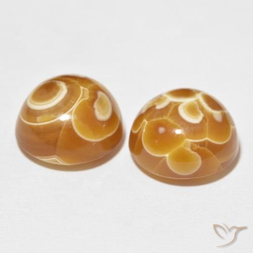 Gemme di Agata Multicolore naturale da 38.31 ct, Rotondo, Opaco
