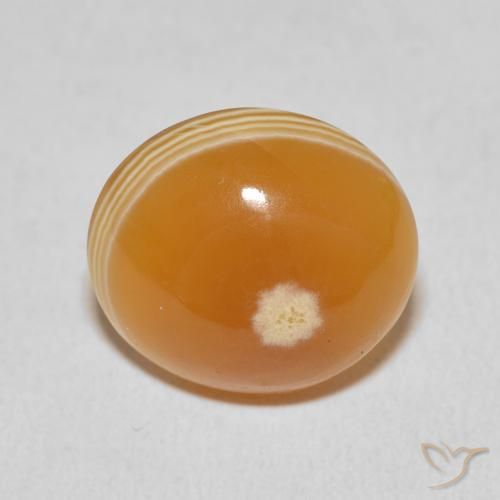 15.33ct Naturale Multicolore Agata, Ovale, Opaco