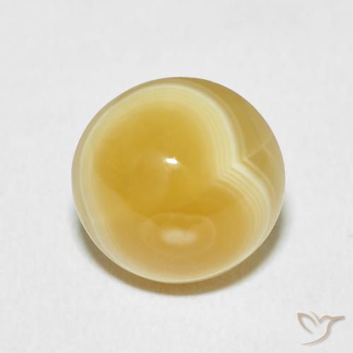 9.10ct Naturale Multicolore Agata, Rotondo, Opaco, Photo A