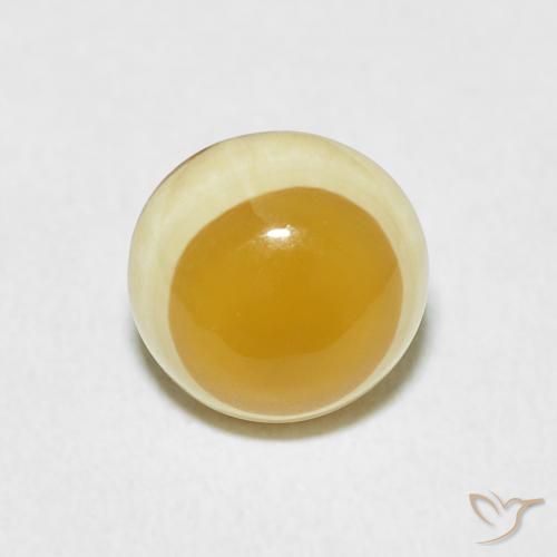 3.20ct Naturale Multicolore Agata, Rotondo, Opaco