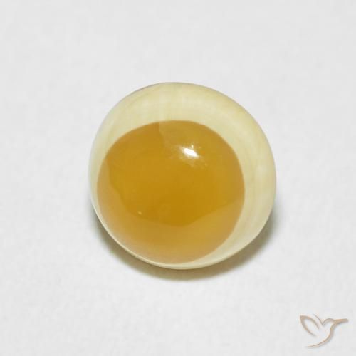 Agata Multicolore naturale da 3.20 ct, Rotondo, Opaco