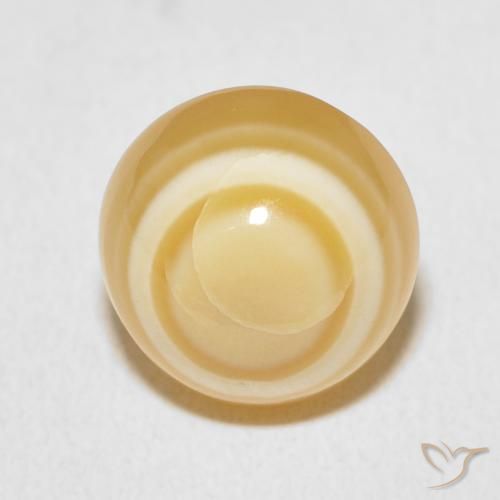 8.64ct Naturale Multicolore Agata, Rotondo, Opaco