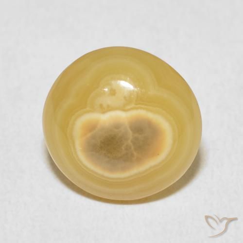 6.25ct Naturale Multicolore Agata, Rotondo, Opaco