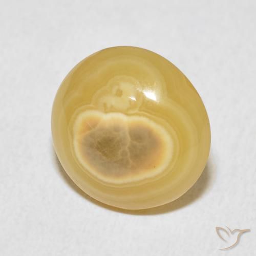 Agata Multicolore naturale da 6.25 ct, Rotondo, Opaco