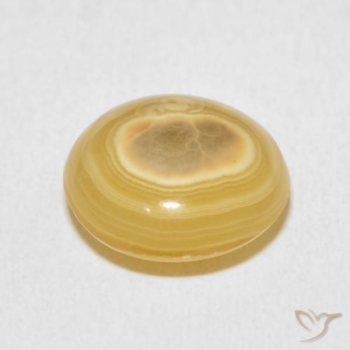 Agata Multicolore naturale da 6.25 ct, Rotondo, Opaco