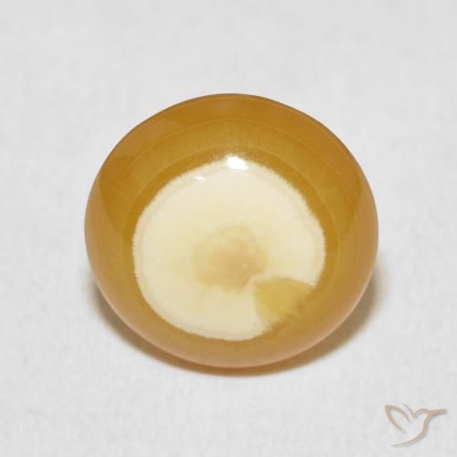 5.37ct Naturale Multicolore Agata, Rotondo, Opaco