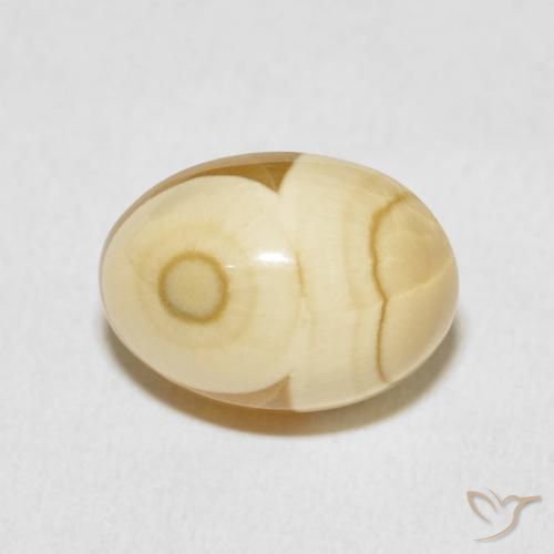 10.02ct Naturale Multicolore Agata, Ovale, Opaco