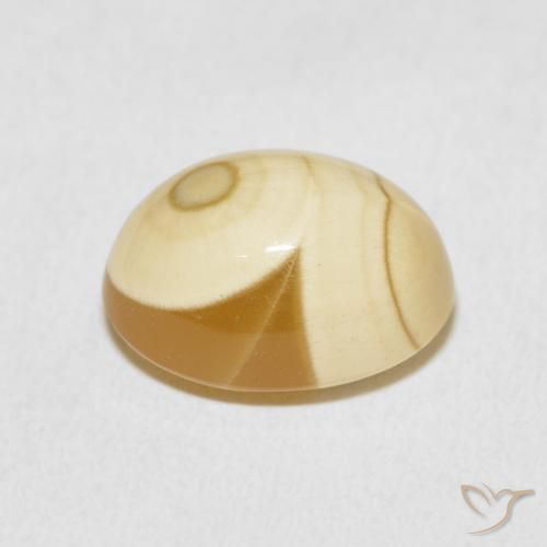 Agata Multicolore naturale da 10.02 ct, Ovale, Opaco