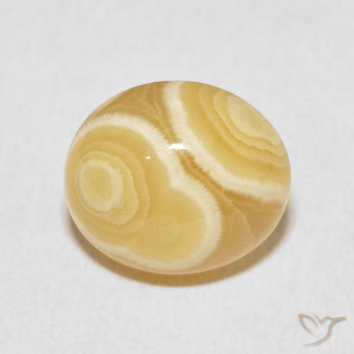 6.36ct Naturale Multicolore Agata, Ovale, Opaco