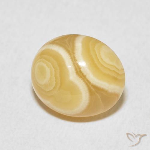 Agata Multicolore naturale da 6.36 ct, Ovale, Opaco