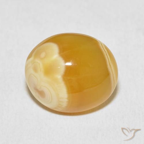 Agata Multicolore naturale da 10.47 ct, Ovale, Opaco
