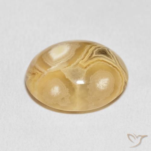 Agata Multicolore naturale da 18.32 ct, Ovale, Opaco