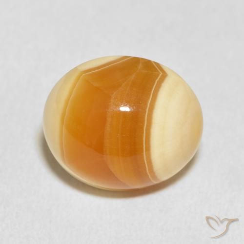 10.60ct Naturale Multicolore Agata, Ovale, Opaco