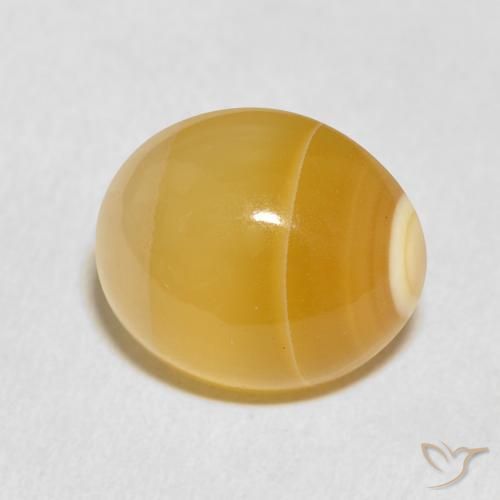 Agata Multicolore naturale da 11.37 ct, Ovale, Opaco