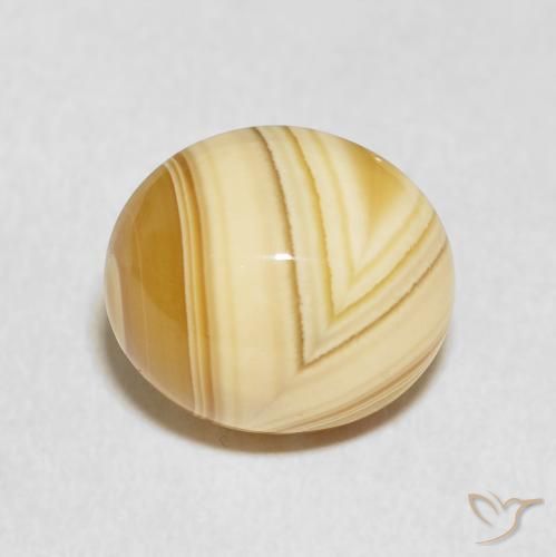 8.25ct Naturale Multicolore Agata, Ovale, Opaco
