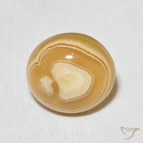 6.25ct Naturale Multicolore Agata, Ovale, Opaco