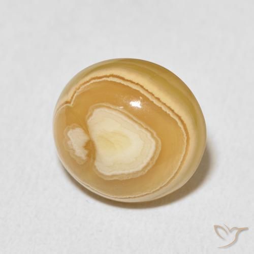 Agata Multicolore naturale da 6.25 ct, Ovale, Opaco