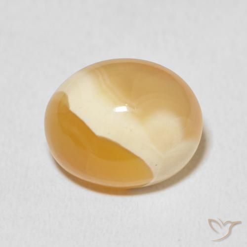 11.50ct Naturale Multicolore Agata, Ovale, Opaco