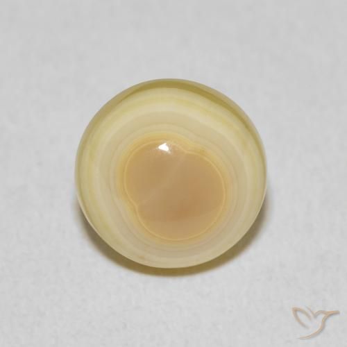 4.73ct Naturale Multicolore Agata, Rotondo, Opaco