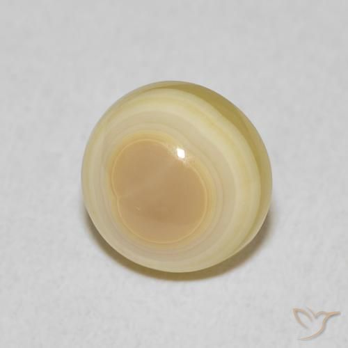 Agata Multicolore naturale da 4.73 ct, Rotondo, Opaco