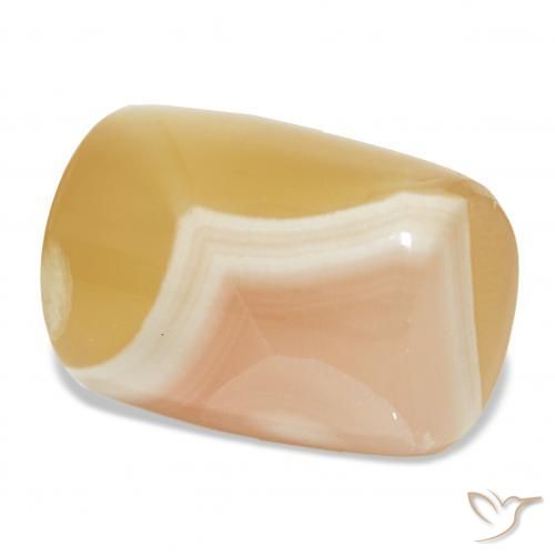 Agata Multicolore naturale da 34.80 ct, Taglio a fantasia, Traslucido