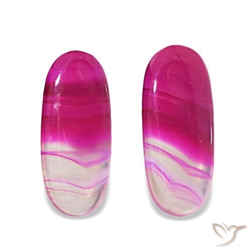 Gemme di Agata Multicolore naturale da 22.11 ct, Taglio ovale, Trasparente