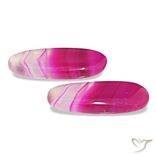 Gemme di Agata Multicolore naturale da 22.11 ct, Taglio ovale, Trasparente