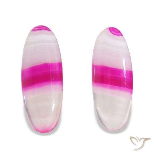 24.03ctw Multicolore Agata, Ovale, Trasparente