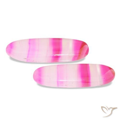 Gemme di Agata Multicolore naturale da 23.00 ct, Taglio ovale, Trasparente